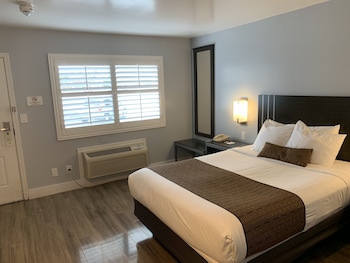 Room, 1 Queen Bed, Roll-in Shower