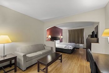 Suite, 1 King Bed with Sofa bed, Non Smoking, Jetted Tub (Larger Room)