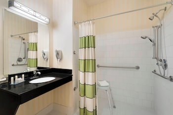 Room, 1 King Bed (Mobility/Hearing Access, Roll-In Shwr)