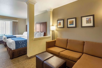 Suite, Multiple Beds, Non Smoking (2 Queen Beds & 2 Person Sofa bed)