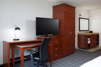 Room, 1 King Bed, Roll-in Shower