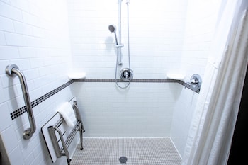 Standard Room, 1 King Bed, Roll-in Shower (Mobility Accessible)