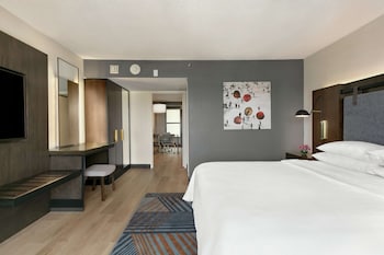 Suite, 1 King Bed, Accessible (Roll-In Shower)