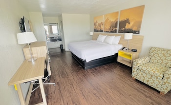 Deluxe Room, 1 King Bed, Non Smoking, Refrigerator & Microwave