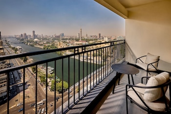 Nile Guest room, 2 Double, River view, Balcony