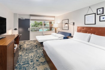 Room, 1 King Bed with Sofa bed, Pool View