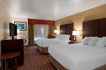 Standard Room, 2 Queen Beds, Non Smoking, Refrigerator & Microwave