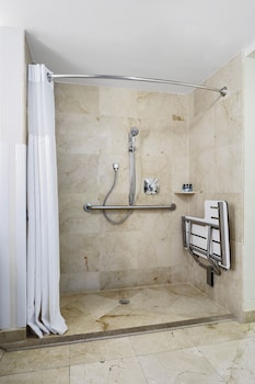 Standard Room, 2 Queen Beds, Mobility Accessible (View, Roll-in shower)