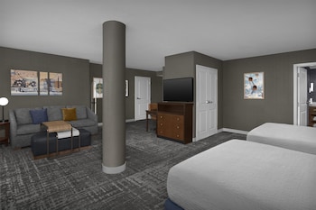 Studio, Multiple Beds, Accessible, Kitchen