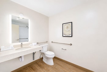 Suite, 1 King Bed with Sofa bed, Accessible, Microwave (Mobility & Hearing)