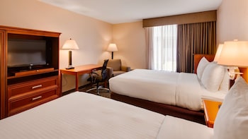 Standard Room, 2 Queen Beds, Non Smoking, Refrigerator & Microwave