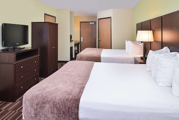 Standard Room, 2 Queen Beds, Non Smoking, Refrigerator & Microwave (Larger Room)