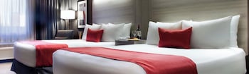 Standard Room, 2 Queen Beds, Non Smoking, Refrigerator & Microwave (Shower Only)