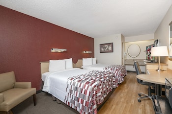 Deluxe Room, 2 Double Beds, Accessible, Non Smoking (Roll-In Shower)
