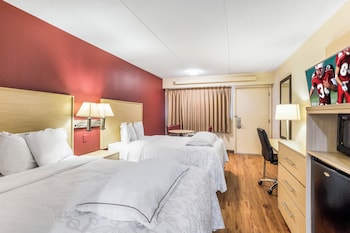 Premium Room, 2 Double Beds (Upgraded Bedding & Snack, Smoke Free)
