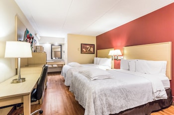 Premium Room, 2 Double Beds (Upgraded Bedding & Snack, Smoke Free)