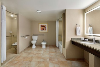 Suite, 2 Double Beds, Accessible (Mobility & Hearing, Roll-in Shower)