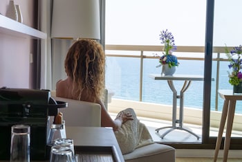 Superior Room, 1 King Bed with Sofa bed, Terrace, Sea View