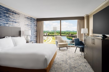Room, 1 King Bed, Microwave, Lake View