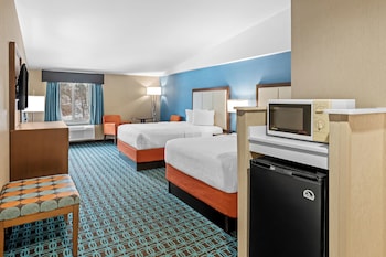 Standard Room, 2 Queen Beds, Non Smoking, Refrigerator (Oversized Room)