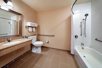 Room, 1 King Bed, Hearing Accessible (Mobility Accessible with Bathtub)