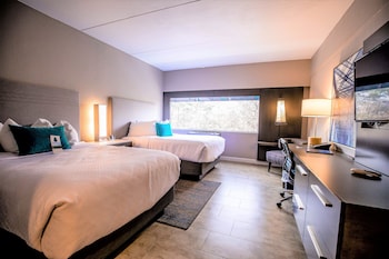 Standard Room, 2 Double Beds, Roll-in Shower (Roll-In Shower)