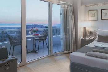 Premium Room with Private Balcony and Panoramic Acropolis View