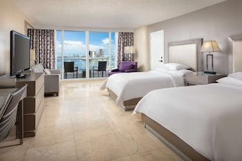 Room, 2 Double Beds, Accessible, Bay View (Mobility)