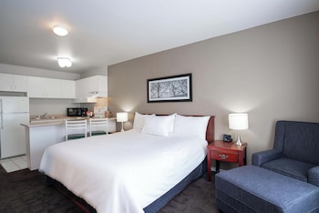 Studio, 1 King Bed, Kitchen