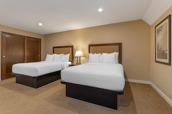 Standard Room, 2 Queen Beds, Non Smoking, Refrigerator & Microwave