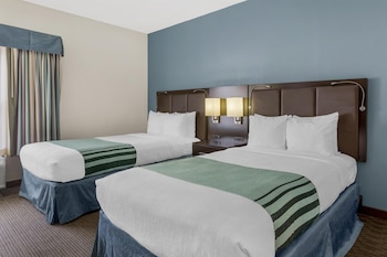 Standard Room, 2 Double Beds, Refrigerator & Microwave