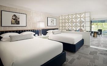 Signature Two Queen Suite, Top Floor with Balcony