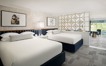 Signature Two Queen Suite, Top Floor with Balcony