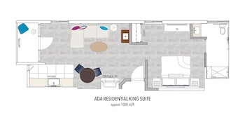 ADA One Bedroom Residence