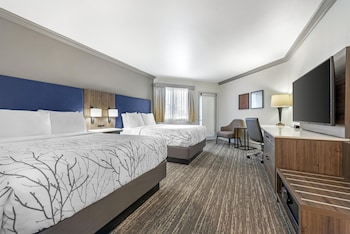 Standard Room, 2 Queen Beds, Patio, Poolside