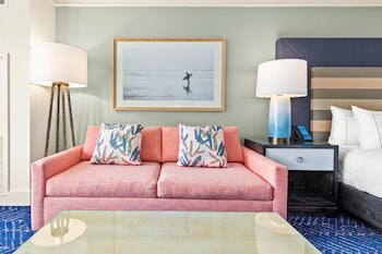 Room, 1 King Bed with Sofa bed, Beach View