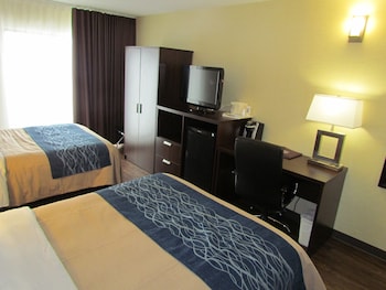 Standard Room, 2 Double Beds, Non Smoking, Ground Floor