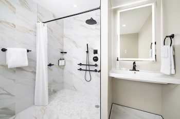 Standard Room, 1 Queen Bed, Roll-in Shower (Mobility Accessible)