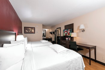 Premium Room, 2 Double Beds (Upgraded Bedding & Snack, Smoke Free)
