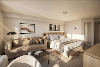 Premium Room, 1 King Bed, Non Smoking, Mountain View (Upgraded Bedding & Snack)