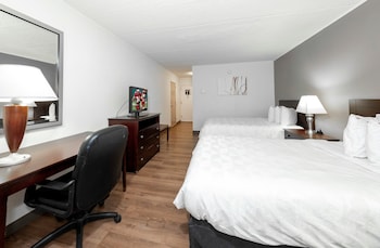 Deluxe Room, 2 Double Beds (Smoke Free, Roll-In Shower)
