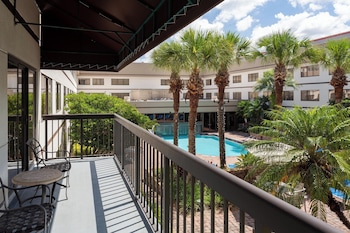 Suite, 1 Bedroom,  King Bed, & Sofa Bed, Balcony, Pool View