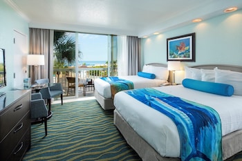 Room, 2 Double Beds, Balcony, Resort View