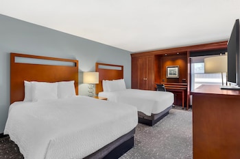 Standard Room, 2 Queen Beds, Non Smoking, Refrigerator & Microwave
