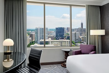 Room, 2 Double Beds, Hearing Accessible, City View (Hearing)