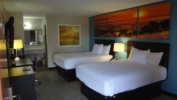 Room, 2 Double Beds, Smoking