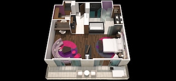 Suite, 1 Bedroom, Garden View (Balcony)
