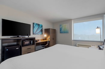 Standard Room, 1 King Bed, Non Smoking, Refrigerator & Microwave
