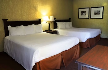 Standard Room, 2 Queen Beds, Non Smoking, Refrigerator & Microwave