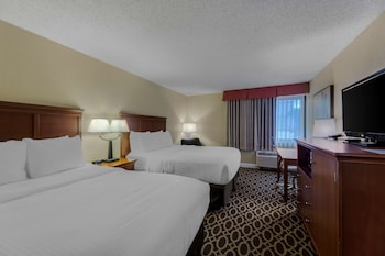 Standard Room, 2 Queen Beds, Non Smoking, Refrigerator & Microwave